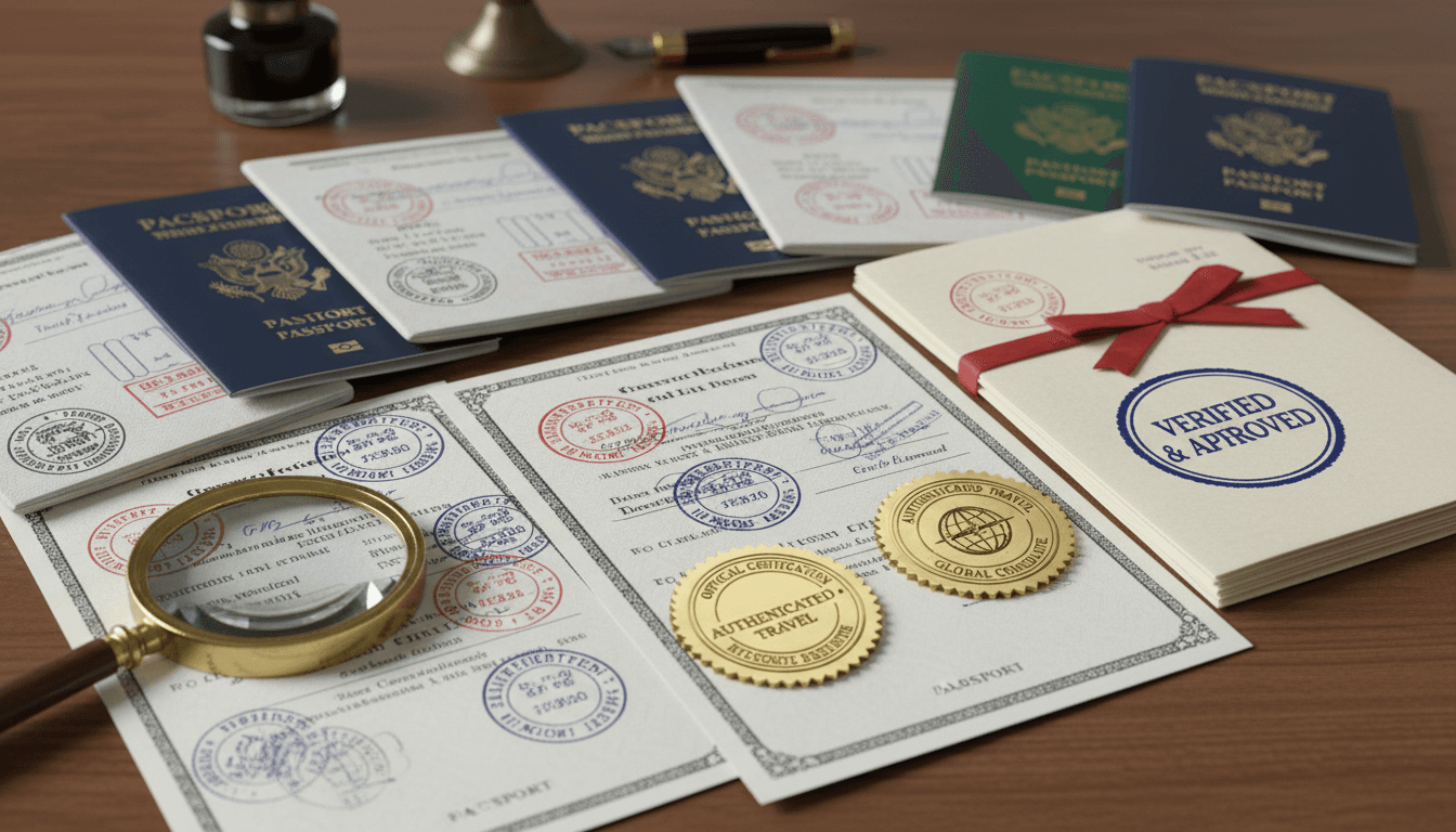 Immigration document apostille
